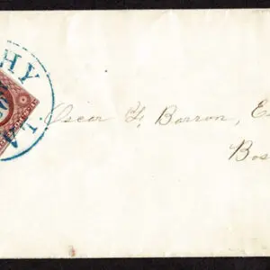 Lot 099 - UNITED STATES: 1851-56 3c reds; The New England & NY remainder of 16 covers - Image 43