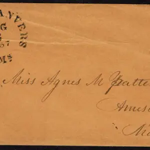 Lot 099 - UNITED STATES: 1851-56 3c reds; The New England & NY remainder of 16 covers - Image 46
