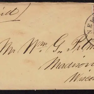 Lot 099 - UNITED STATES: 1851-56 3c reds; The New England & NY remainder of 16 covers - Image 47