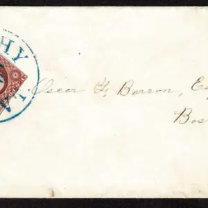 Lot 099 - UNITED STATES: 1851-56 3c reds; The New England & NY remainder of 16 covers - Image 50